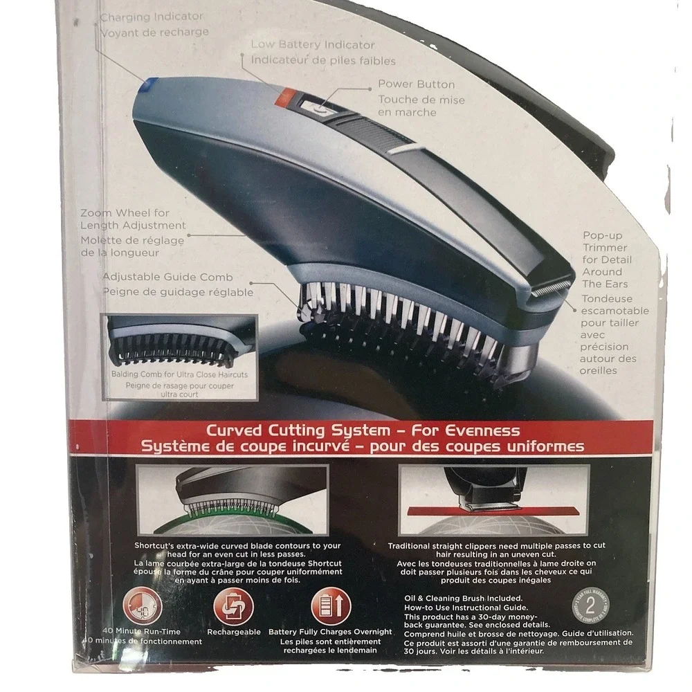 REMINGTON Shortcut Clipper Curved Blade Technology Titanium SCC-100R Tested READ